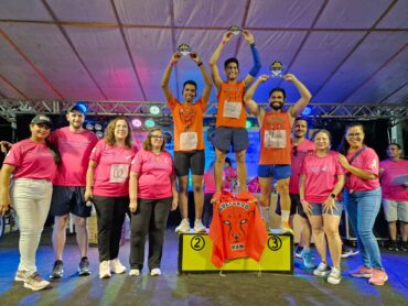 Os vencedores da Corrida do Professor receberam premiações em dinheiro e medalhas