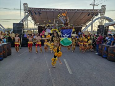 Estudantes da rede pública estadual fizeram apresentações artisticas